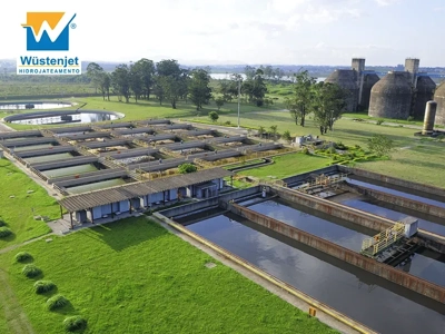 Desaguamento de lodo de ete